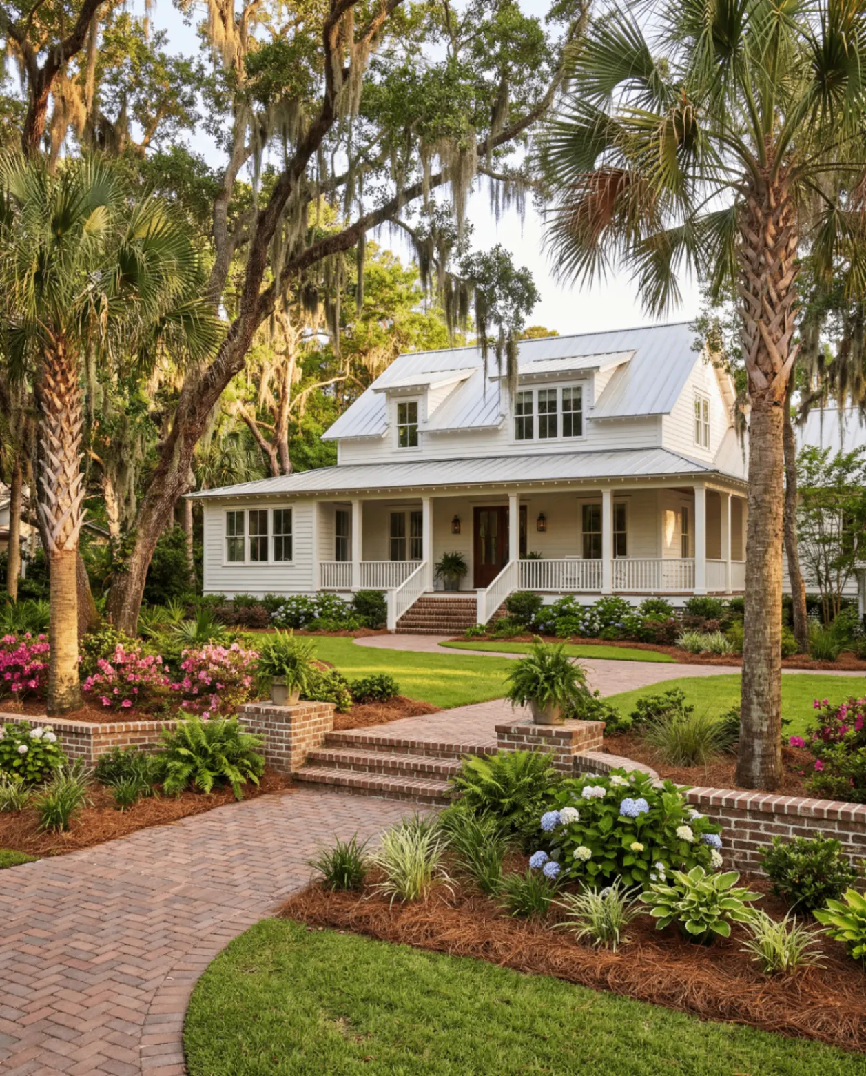 Lowcountry garden transformation by Buds & Blooms