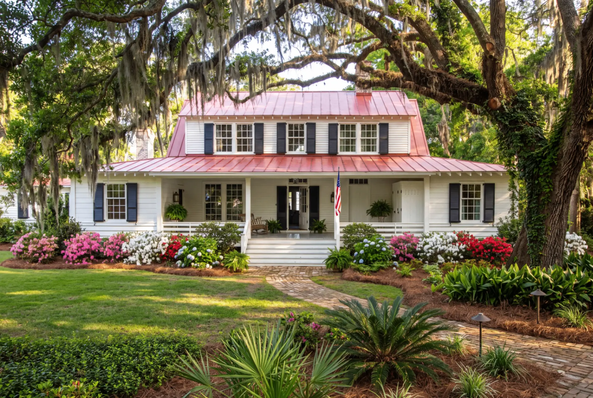 Lowcountry garden and landscape by Buds & Blooms in Beaufort, SC